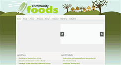 Desktop Screenshot of comfoods.org.au